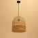 Ceiling Lamp from Rotan "Tri" 1x120W, E27, 35x35x43 cm