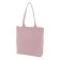 Female bag, artificial leather, pink, 31x8x33 cm