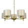 Chandelier 1092/5GD 40W E27 gold 60x60x36-76 cm Bayerlux