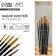 Drawing brush set 6 pcs. Round synthetics No. 2.4,6,8,10,12
