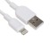 Lightning S01, Lightning - USB, 2.4 A, 1 m, charging + data transfer, white