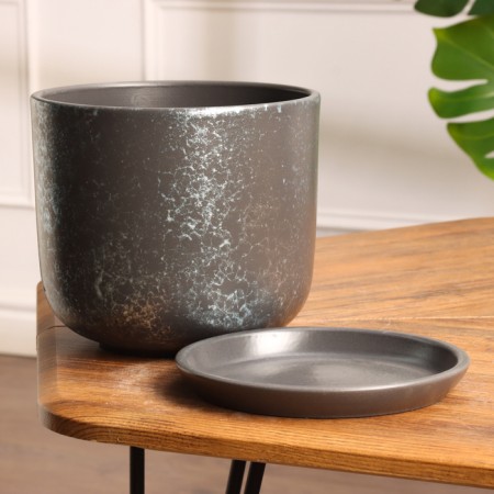 Pot of flower python graphite 3 l-1