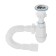 Siphon for sipi "Ani Plast" Varangian VC0115, 1 1/2 "x 40 mm, with corrugation 40 x 40/50 mm