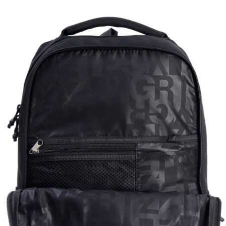 Youth backpack 43 x 29 x 15 cm, Grizzly, ergonomic back, laptop department, black-10