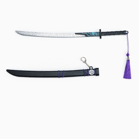 Souvenir weapon suspended mini "Katana Seven", keychain, 39 cm, black-3