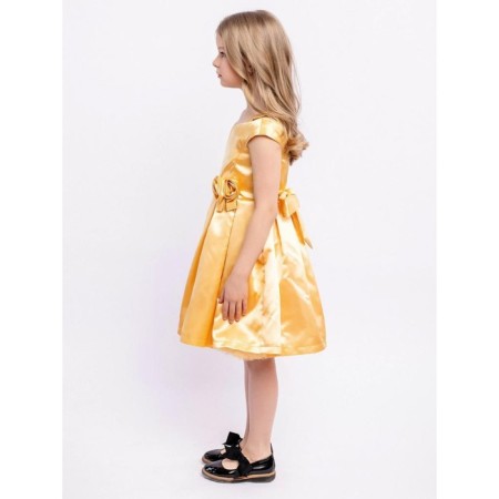 Платье для девочки «Регина», рост 116 см, цвет медовый крем-1