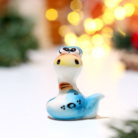 Souvenir "Snake of Pups", Gzhel, Color-2