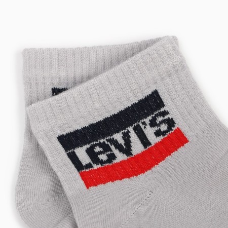 Noski shortened, light gray color, size 23-25-2