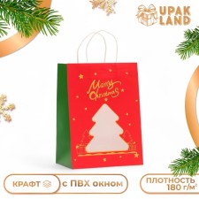 Gift package with the window 
