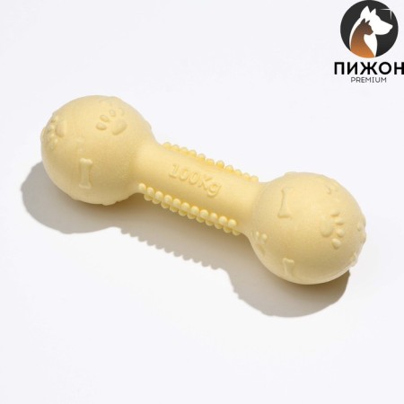 Toy floating for dogs "topant" Piggon Premium, foamed TPR, 11.5 cm, yellow