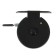 Inertial coil, metal plastic, diameter 5.7 cm, black white color, 601a