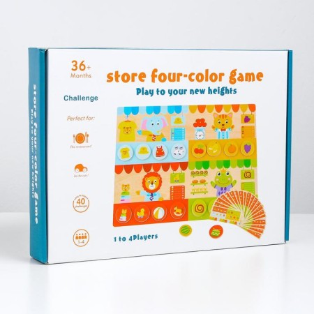 Children's developmental set "Animals" 30 × 22.5 × 0.4-2