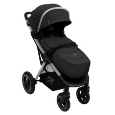 Walking stroller Sweet Baby Compatto, Silver Black color