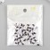 Beads for creativity Plastic "Yin-Yang" white-black set 50 pcs 0.4x0.7x0.7 cm