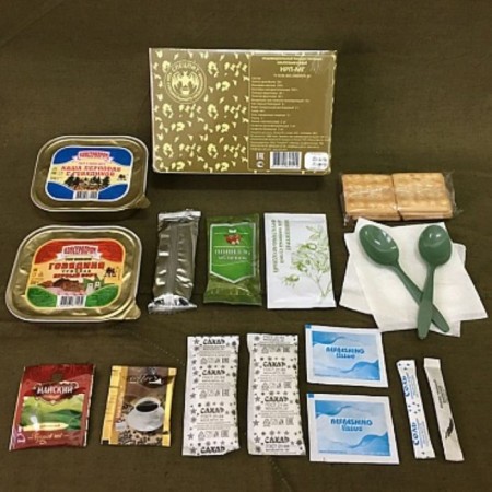 Dry rations "sply" small-sized (IRP-mg), 2 meals, 0.9 kg-1