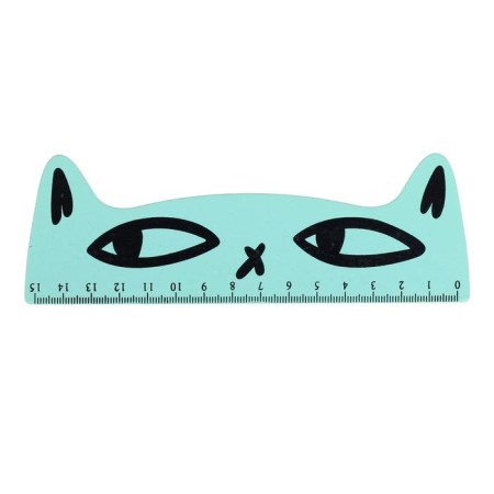 Wooden line 15 cm Devente Cat, curly (barcode), mix x 4 colors, cardboard box-6