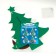 Set for creativity "Christmas tree with Santa Claus in a sleigh" adhesive decorations