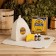Bath set "New Year's mood" hat, rug, 2 oils, soap