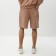 Men's shorts Minaku: Casual Collection Man Beige color, river 52
