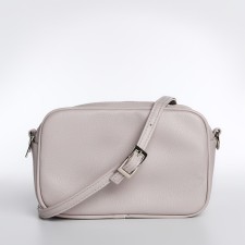 Women's bag over the shoulder Textura, small size, beige color