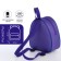 Baby backpack on lightning, lilac color