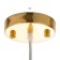 Bayerlux lamp "Istra" 3xg9 gold 58x58x30cm