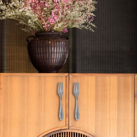 The handle "fork" Cappio RSC002, m/o 76 mm, color chromium-2