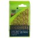 Set of metal drill "Sibrtekh", nitridtanovs, 1.5 - 6.5 mm, HSS, 13 pcs