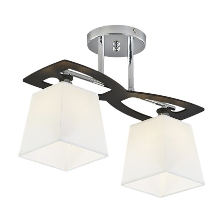 Ceiling lamp 2x60W E27, size 43x17.5x28 cm