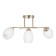 Chandelier 2772/3 E27 40W gold 48x28x28 cm