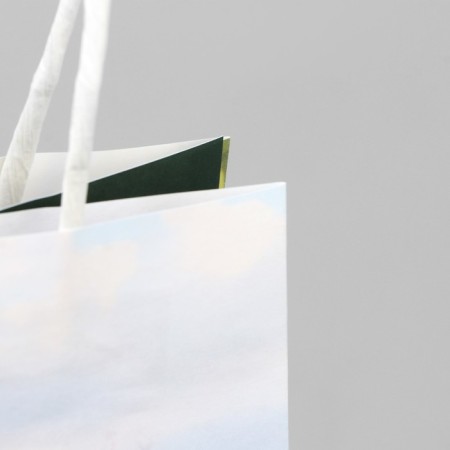 Gift package for a bottle, packaging, "wine", white craft, 13 x 36 x 10 cm-3
