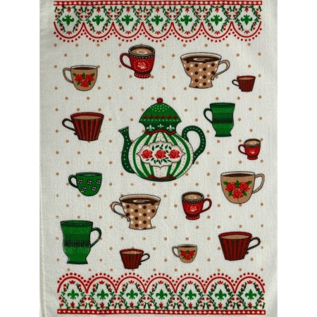 Kitchen towel Diva Afrodita "Cups", size 40x60 cm-2