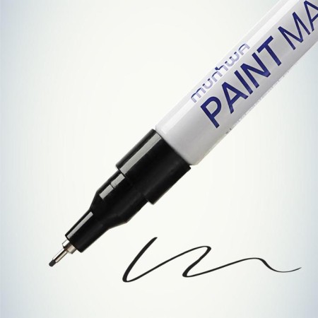 Marker-painting (varnish) Munhwa Extra Fine Paint Marker, 1.0 mm, black nitro-base-1