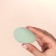 Mowed sponge for makeup "drop", 6.5 × 4 × 4 cm, color mix