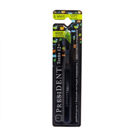 President toothbrush from 12 years old, color mix-1