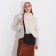Bag Cross-Bodi with a zipper, black color