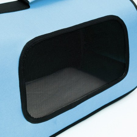 Board-carrier with a window for a muzzle, 42 x 21 x 25 cm, blue-5