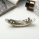 Halfish hair clip "Avior" shine, 9 cm, mix