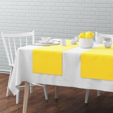 A set of tracks on the Billy table, size 40 x 150 cm - 4 pcs, yellow
