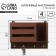 The keybox is wall -mounted with a shelf with a shelf and pocket, Reiki, 17 x 12 cm.