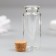 Decor for creativity Glass "A bottle with a cork" set of 5 pcs 10 ml 5x2.2x2.2 cm