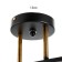 Svetogor Chase "Line" 5x60W E27 Black 68x57x26cm
