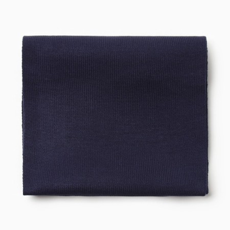 Children's scarf, blue color, size 144x20 cm-2