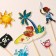 Set for decoration "Pirate Party", set of 6 pcs.