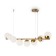 Suspended lamp Freya Fr5199PL-08BS1 Zing, 1040x130x1200 mm, E27, 8x60W, brass color