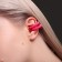 Earrings "Kaffa" set 2 pcs, heart, pink color