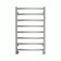 Terminus water heated towel rail "Atlanta+" P8, 500x800 mm, lower connection, chrome