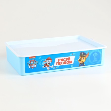 A tablet for drawing with sand "Puppy Patrol", 27 x 39 cm, sand 1 kg, stickers, set for creativity-2
