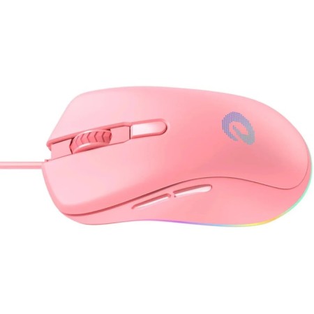 Dareu mouse Game wire EM908 Pink (Pink), DPI 600-10000, RGB backlight, USB-2