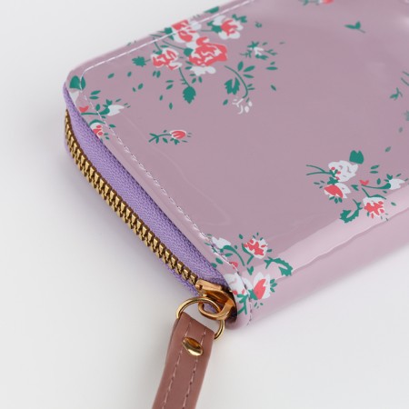 Women's wallet with lightning, lilac color-3